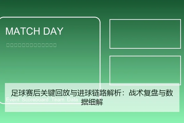 足球赛后关键回放与进球链路解析：战术复盘与数据细解